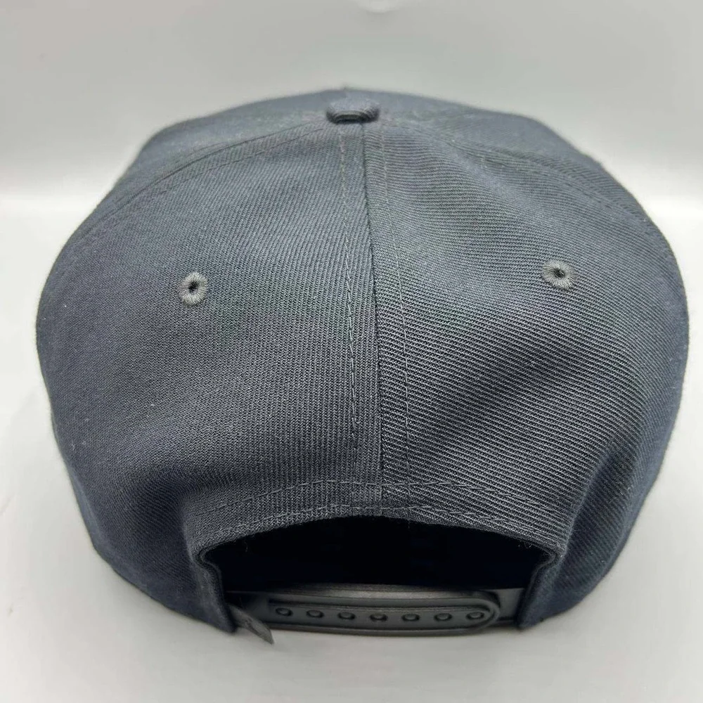 Air Jordan Hat Men Black Purple Embroidered Jumpman Snap Back Cap
